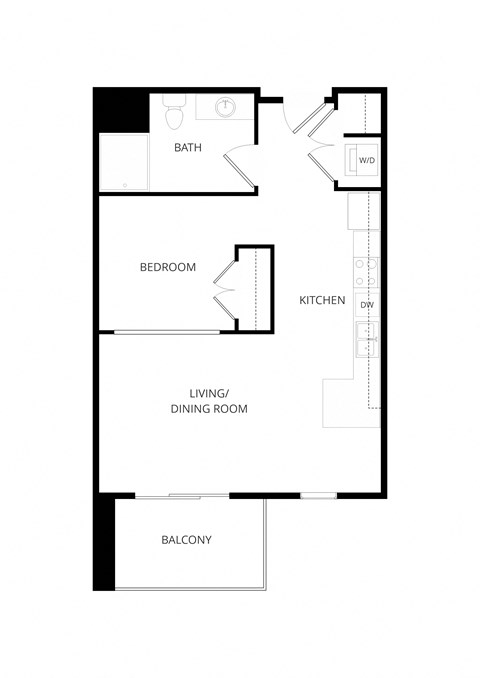 an illustration of a floor plan of a house